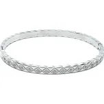 Náramek z chirurgické oceli se zirkony Olivier