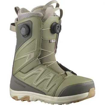 Boty na snowboard boty Salomon Lunch Boa SJ Boa - Deep Lichen Green/Beluga/Vintage Khaki 42.5