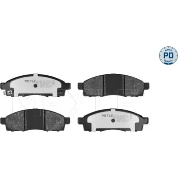 Brzdová destička Sada brzdových destiček, kotoučová brzda MEYLE 025 250 8717/PD