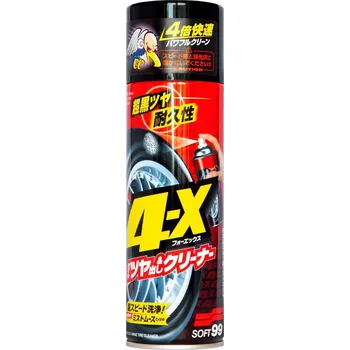 Autokosmetika Soft99 4-X Tire Cleaner 470 ml čistič a impregnace pneumatik