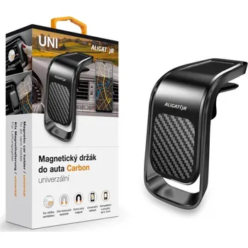 Magnetický držák do auta ALIGATOR Carbon, univerzální