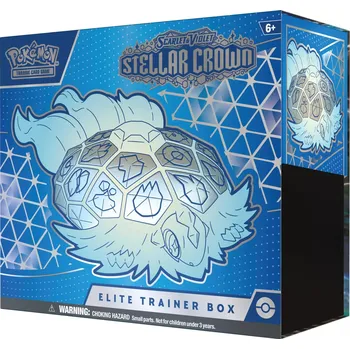 Sběratelská karetní hra Pokémon TCG Scarlet & Violet Stellar Crown Elite Trainer box