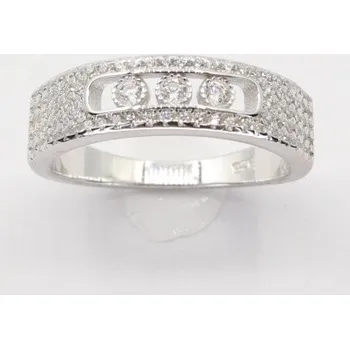 Prsten Stříbrný prsten s kamenem