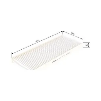 Kabinový filtr Kabinový filtr Citroen C8 Van (EA_, EB_) Bosch - 2.0, 2.2, 3.0, HDi110, HDi