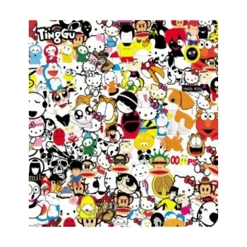 Polep vozidla Stickerbomb TLK-109 auto wrap fólie 152x1000cm - interiér/exteriér