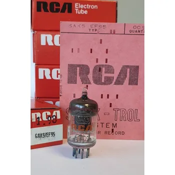 Hi-Fi systém 6AK5 RCA/USA (=5654W / EF95 / CV850 / 6J1) Balení: Single