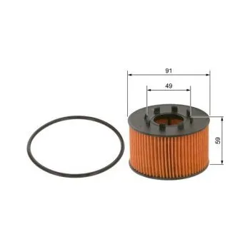 Olejový filtr Olejový filtr Ford MONDEO III Turnier (BWY) - 2.016VDI/TDDi/TDCi, 2.016VTDDi/TDCi, 2.0TD