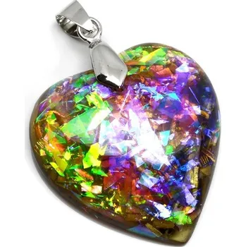 Přívěsek Přívěsek srdce orgonit Murakam