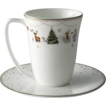 Story šálek s podšálkem 20 cl kolekce Julemorgen - Wik & Walsøe