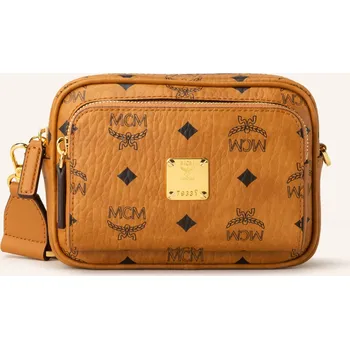 Kabelka Mcm Dámská Kabelka Přes Rameno Aren Visetos, koňaková /...