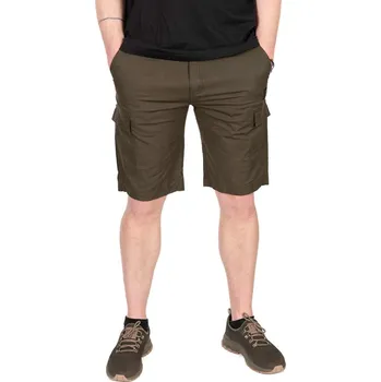 Rybářské oblečení Fox International Fox kraťasy LW Khaki Combat Short Velikost: XXL (CFX343)
