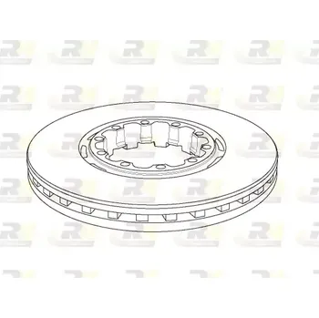 Brzdový kotouč ROADHOUSE Brzdový kotouč - 430 mm RDH NSX1153.20 + DOPRAVA ZDARMA!
