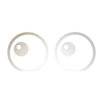 Samolepící dekorace SAMOLEPKA Oči 006 levá (82 - odrazková reflexní bílá) NA AUTO, NÁLEPKA, FÓLIE, POLEP, TUNING, VLASTNÍ TEXT, TISK, AUTOSAMOLEPKY.cz, POLEPY, OBRÁZEK, LOGO, SAMOLEPKY