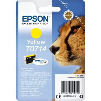 Inkoust Epson T0714 C13T07144012 žlutý (yellow)