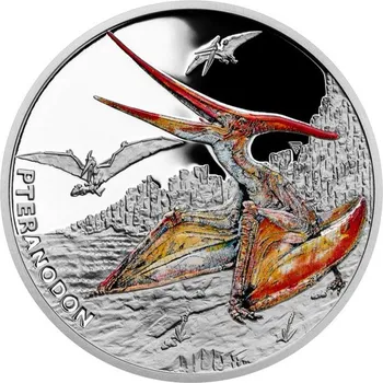 2023 - Stříbrná mince Pteranodon - Pravěký svět