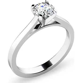 Prsten Dámský prsten bílé zlato 585/1000 přírodní diamant 0.90 ct G/SI 10966-B-DIA velikost 54