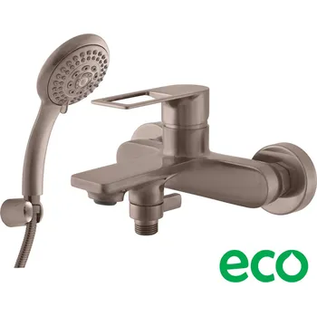 Vodovodní baterie Rav Slezák NIL Vodovodní baterie vanová - metal grey - kartáčovaná NL254.5/1-1MGK