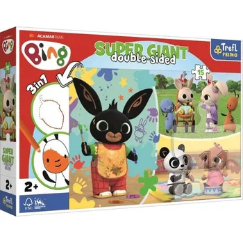 Puzzle Trefl Puzzle 15 GIANT - Bing