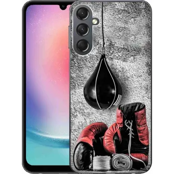 Boxovací pytel Gelový kryt mmCase na Samsung Galaxy A24 - boxovací pytel a rukavice