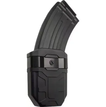 Airsoft Rotační samosvorné pouzdro ESP UBC-02 (Molle) pro zásobníky typu AK-47 (7,62mm), černé