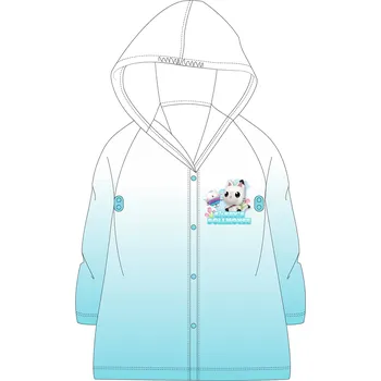 Pláštěnka Gábinin kouzelný domek - licence Dívčí pláštěnka - Gábinin kouzelný domek 5228028, mentolová Barva: Zelinkavá, Velikost: 104-110