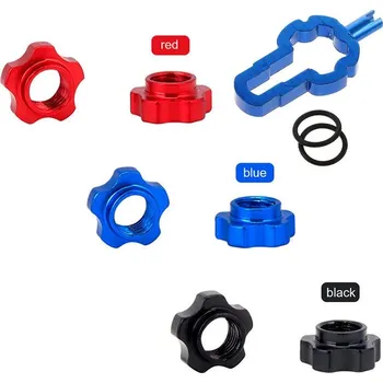 ventilky Sting Matka pro dotažení bezdušového ventilku + klíček TL-RTL Barva: Černá