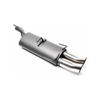 Tlumič výfuku Sportovní tlumič výfuku 2x76mm Opel Kadett E CC - 1.4+1.6+1.8+2.0 -