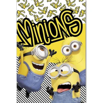 Bytový textil Dětská deka fleecová 100x150 Mimoni 2 Banana 180g