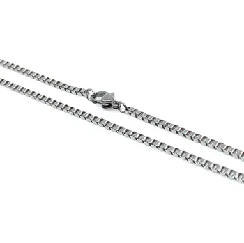 Řetízek Jan Kos jewellery Řetízek z oceli typu kostka 12102714