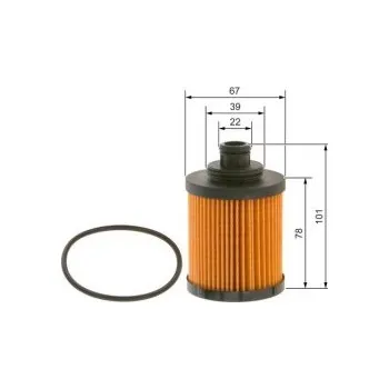 Olejový filtr Olejový filtr Fiat DOBLO Skříňová/velkoprostorová limuzína (223_) - 1.3JTD16V, 1.3D MJ, -