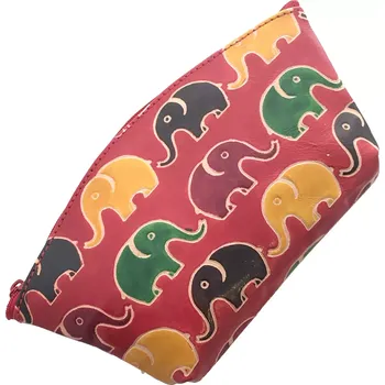 Penál Pouzdro neceser Sloni červený