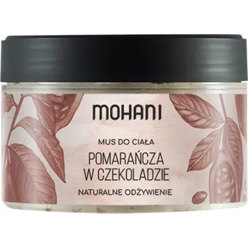 Tělový krém Mohani Wild Garden výživná tělová pěna čokoláda a pomeranč, 200 ml