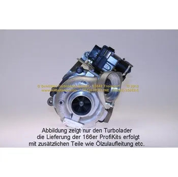 Turbodmychadlo Dmychadlo, plnění SCHLÜTTER TURBOLADER PRO-05205