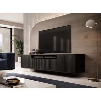 Televizní stolek TV stolek závěsný Agnes - Černá