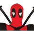 Karnevalový kostým Fiestas Guirca Pánský kostým Antihero Deadpool červený/černý, M/L