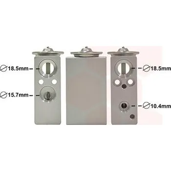 Ventil klimatizace Expanzní ventil, klimatizace VAN WEZEL 17011701