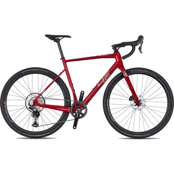 Horské kolo Silniční kolo 4Ever Grizzly Elite 2024, flame red/hologram Velikost rámu: 54cm