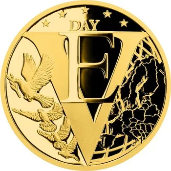 2020 - Sada 2 zlatých mincí Konec II. světové války