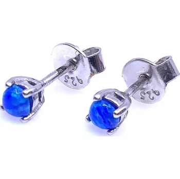 Řetízek Jan Kos jewellery Stříbrné náušnice s opálem 12122457