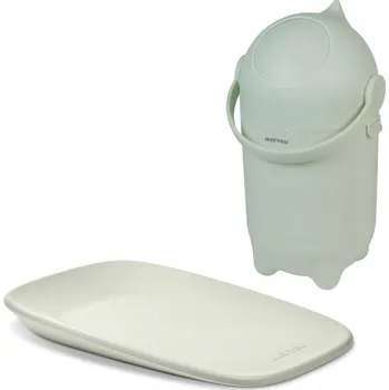 Přebalovací podložka Přebalovací podložka tvrdá Nattou 50 x 70 cm zelená