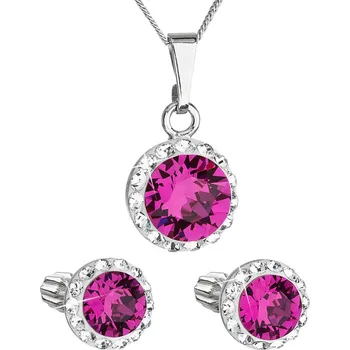 Oblečení a móda Stříbrná souprava Swarovski,