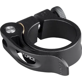 Sedlovka objímka sedlovky FORCE C4.4 s RÚ 34,9mm Al, černá - FORCE