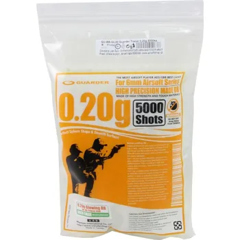 Airsoftová kulička GUARDER PROFESSIONAL Kuličky Guarder Tracer nasvětlovací 0,20g BBs 5000