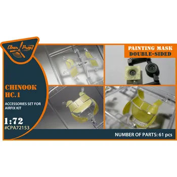 Plastikový model Clear Prop models 1/72 Chinook HC.1