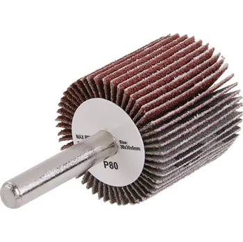 Brusný kotouč Kotouč lamelový brusný 30x30x6mm p80 stopka