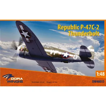 Plastikový model 1:48 Republic P-47C-2 Thunderbolt