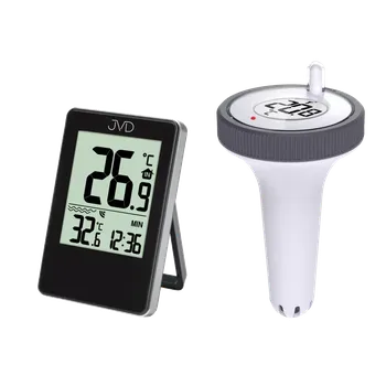 Barometr JVD Digitální čitelný bezdrátový bazénový teploměr JVD T3351.2 ( )