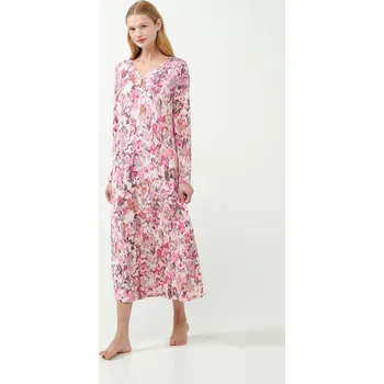Vamp - Dlouhá květinová noční košile 21044 - Vamp rose vinka s