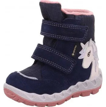 Dívčí zimní obuv zimní dívčí boty ICEBIRD GTX, Superfit, 1-006010-8010, tmavě modrá - 21