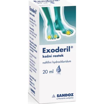 Sandoz Exoderil kožní roztok, 20 ml